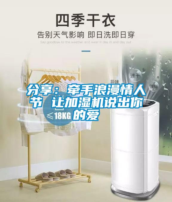 分享：牵手浪漫情人节 让加湿机说出你的爱