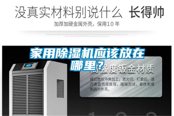 家用除湿机应该放在哪里？