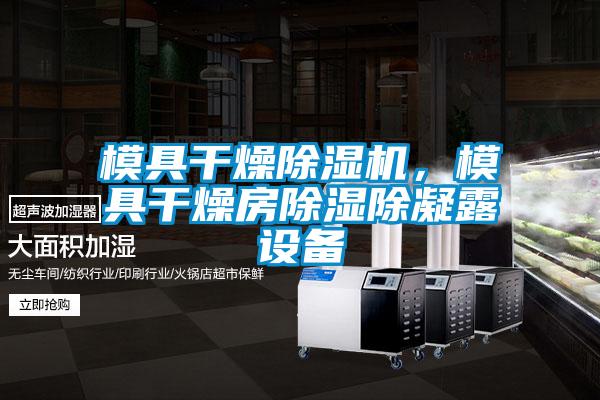 模具干燥除湿机，模具干燥房除湿除凝露设备