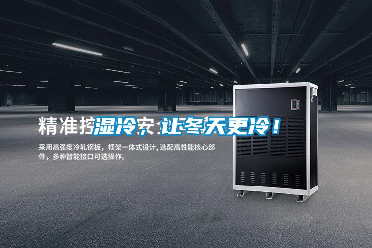湿冷，让冬天更冷！