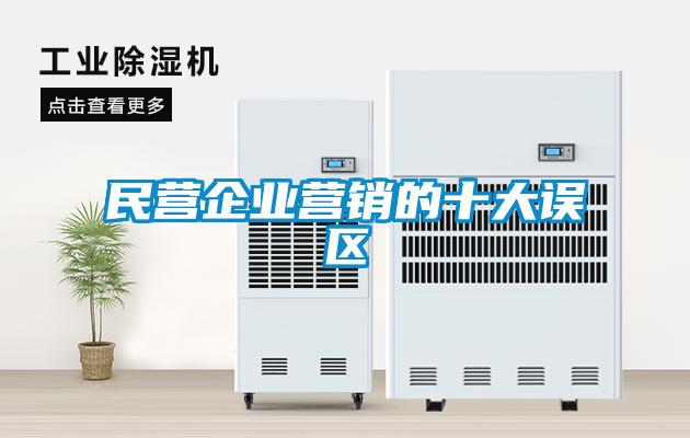 民营企业营销的十大误区