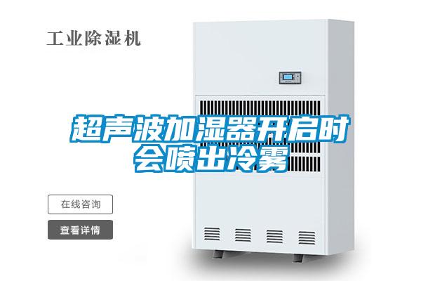 超声波加湿器开启时会喷出冷雾