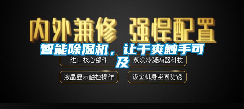 智能除湿机，让干爽触手可及