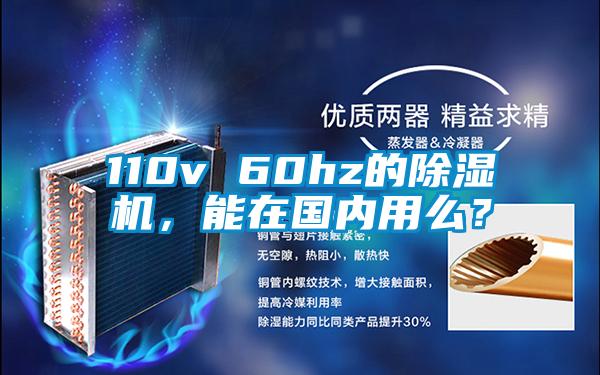 110v 60hz的除湿机，能在国内用么？