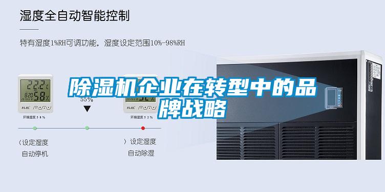 除湿机企业在转型中的品牌战略
