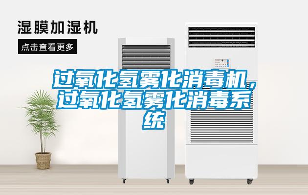 过氧化氢雾化消毒机，过氧化氢雾化消毒系统