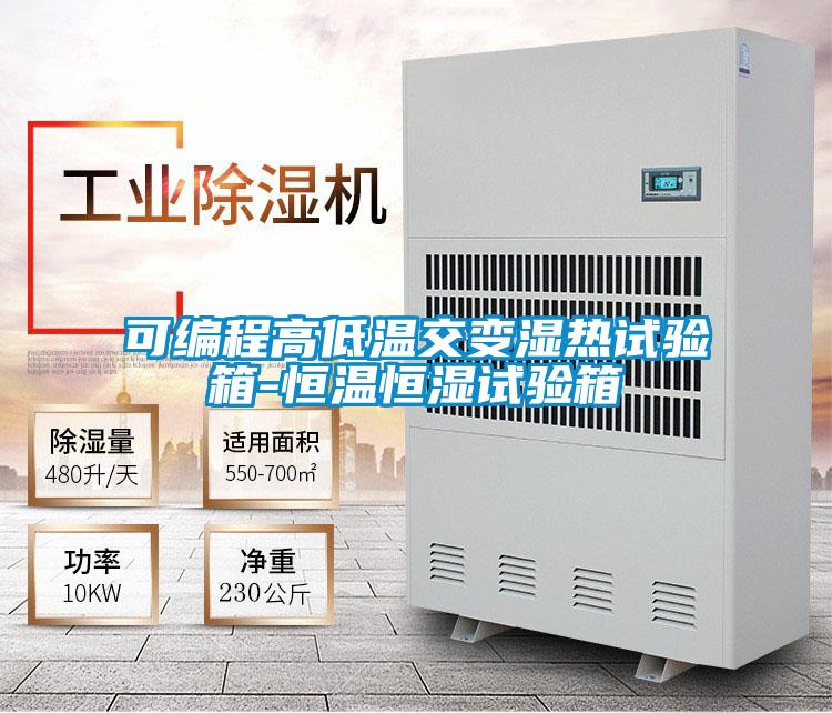 可编程高低温交变湿热试验箱-恒温恒湿试验箱