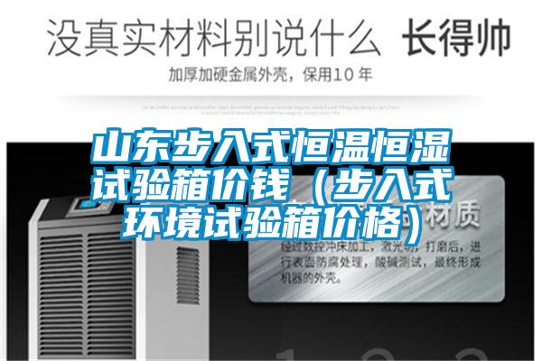 山东步入式恒温恒湿试验箱价钱（步入式环境试验箱价格）