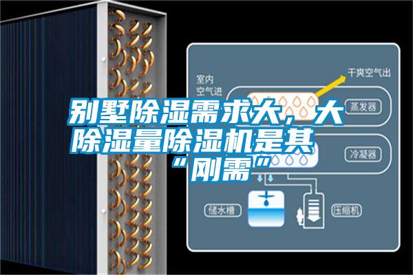 别墅除湿需求大，大除湿量除湿机是其“刚需”