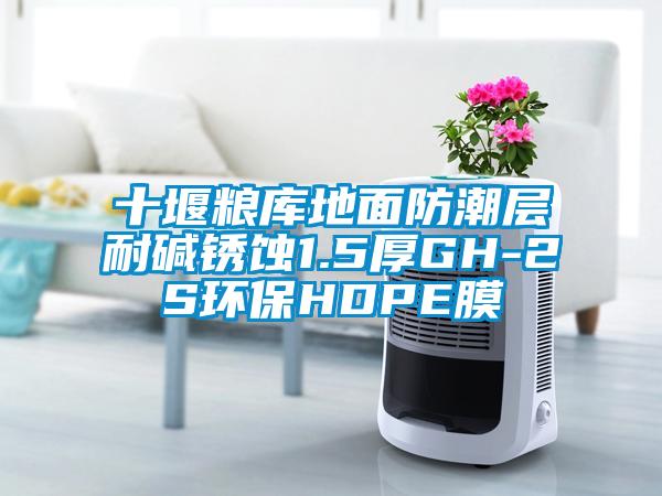 十堰粮库地面防潮层耐碱锈蚀1.5厚GH-2S环保HDPE膜