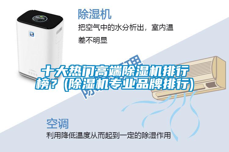 十大热门高端除湿机排行榜？(除湿机专业品牌排行)