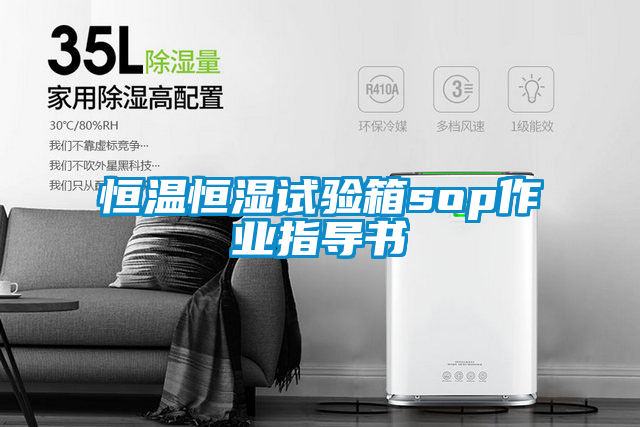 恒温恒湿试验箱sop作业指导书