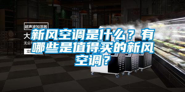 新风空调是什么？有哪些是值得买的新风空调？