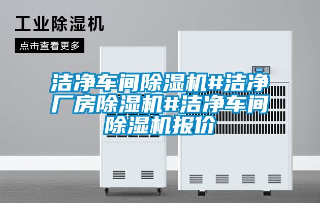洁净车间除湿机#洁净厂房除湿机#洁净车间除湿机报价