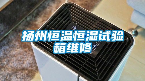 扬州恒温恒湿试验箱维修