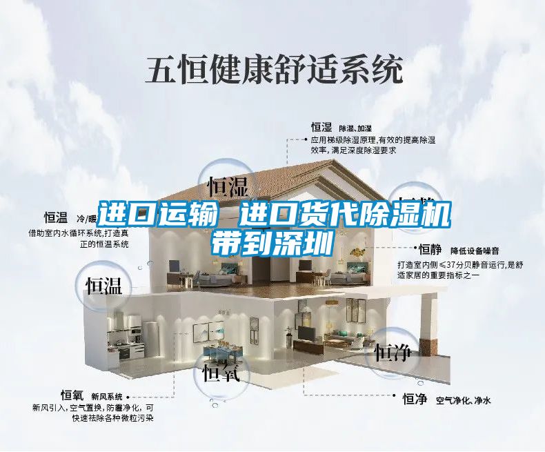 进口运输 进口货代除湿机带到深圳