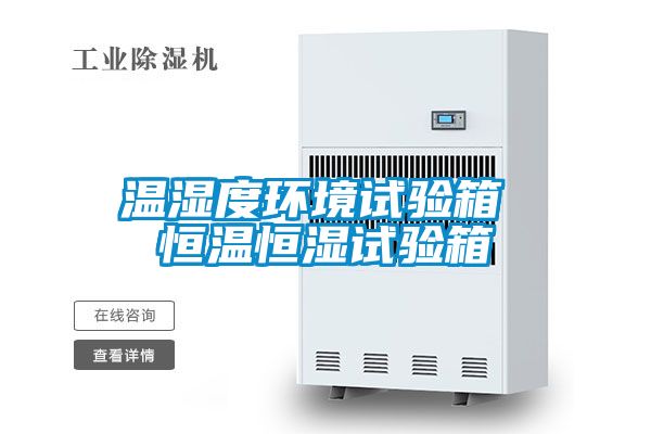 温湿度环境试验箱 恒温恒湿试验箱