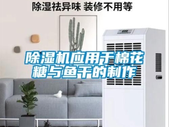 企业新闻除湿机应用于棉花糖与鱼干的制作