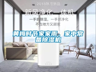 行业新闻黄梅时节家家雨，家中常备除湿机